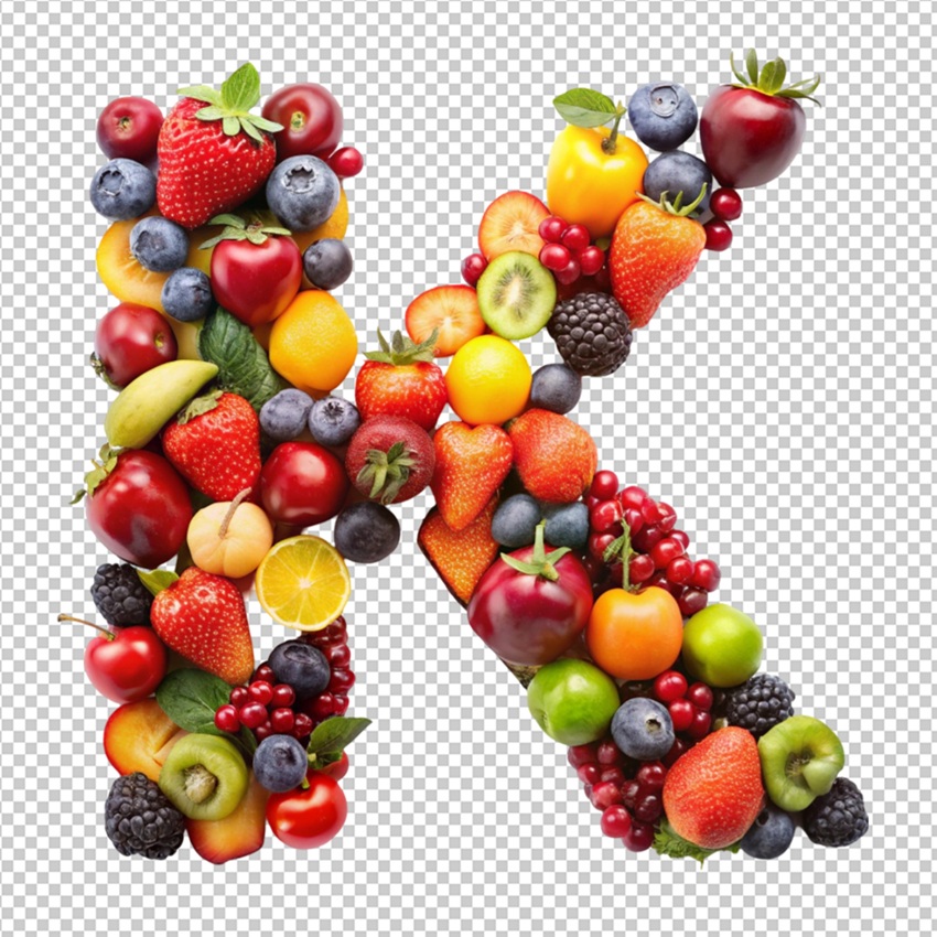 FRUITS LETTER K