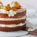 Cornbread Cake with Homemade Honeycomb