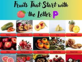 Fruits Starts with the letter P