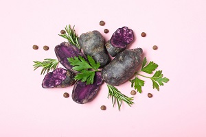 Vitelotte Potato