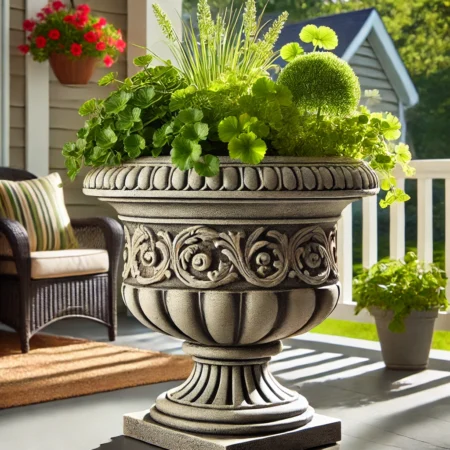 DIY urn planter